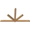 Ekena Millwork Kennewick Timber Gable Bracket, Western Red Cedar, 108"W x 63"H x 3 1/2"D x 5 1/2"F, 14/12 Pitch GBW108X63X0406KEN00SWR - alternate 3
